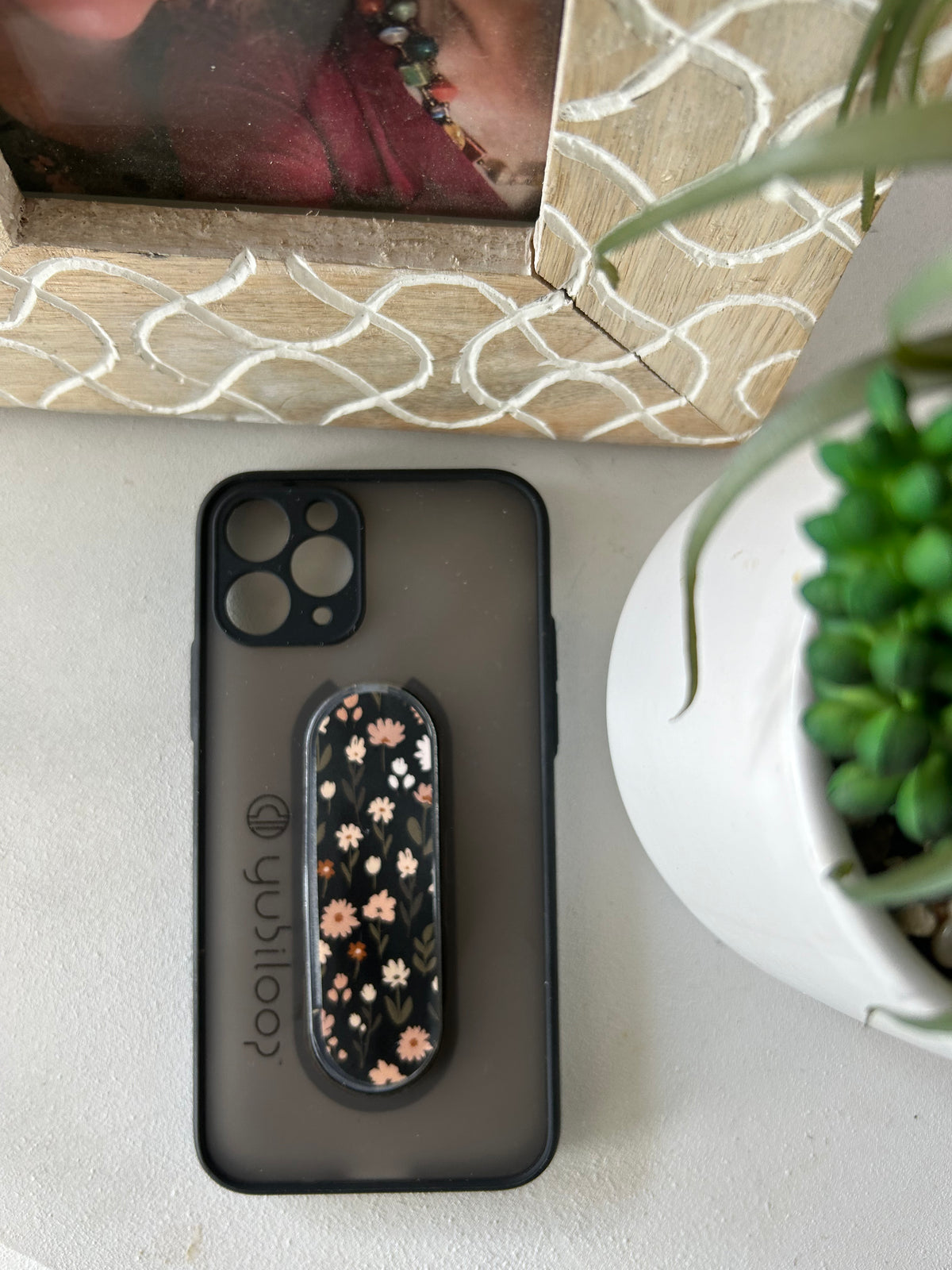 iPhone 13 Pro Max Case with built in Yubiloop - The Autumn ( Single strap)