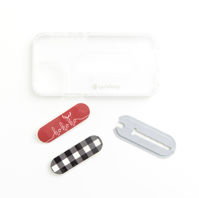 iPhone 13 Clear Case - Christmas Edition (set of 2 loops/straps)