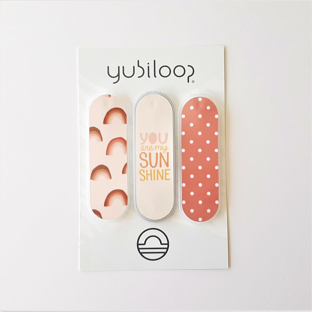 The Mia Interchangeable 3 Pack (1 Base + 3 Loops) | Phone Grip and Kickstand