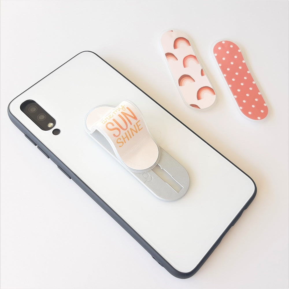 The Mia Interchangeable 3 Pack (1 Base + 3 Loops) | Phone Grip and Kickstand