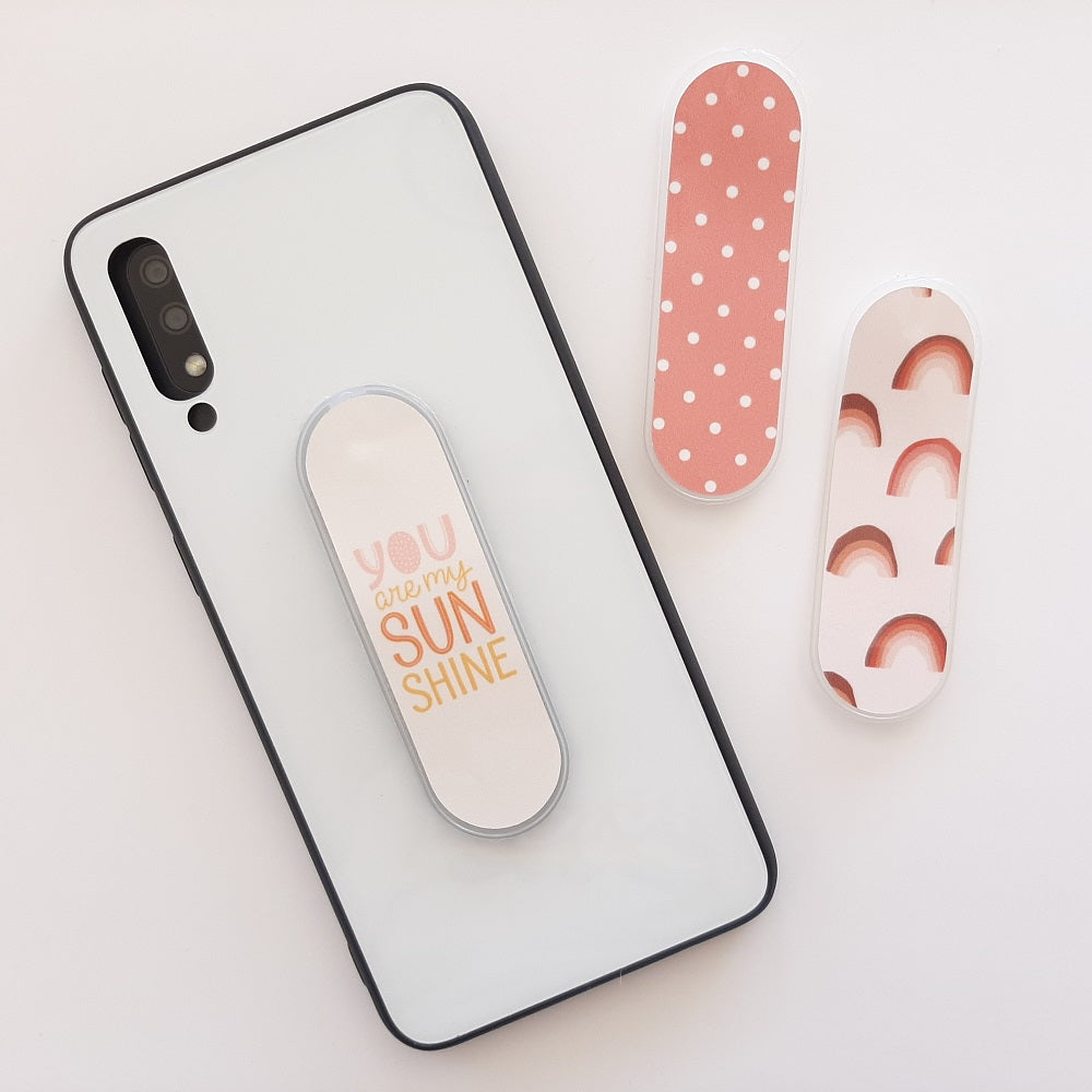 The Mia Interchangeable 3 Pack (1 Base + 3 Loops) | Phone Grip and Kickstand