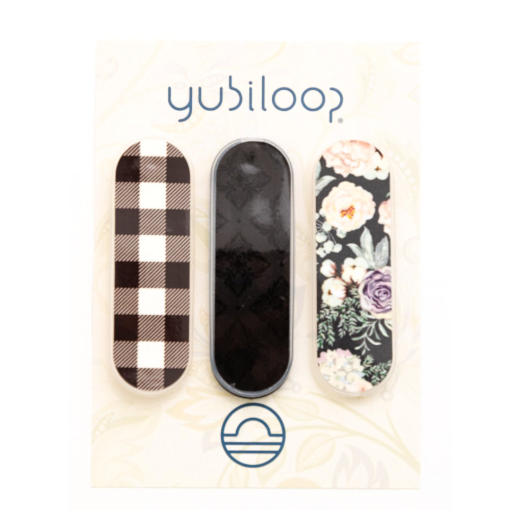 The Isabelle Interchangeable 3 Pack (1 Base + 3 Loops) | Phone Grip and Kickstand