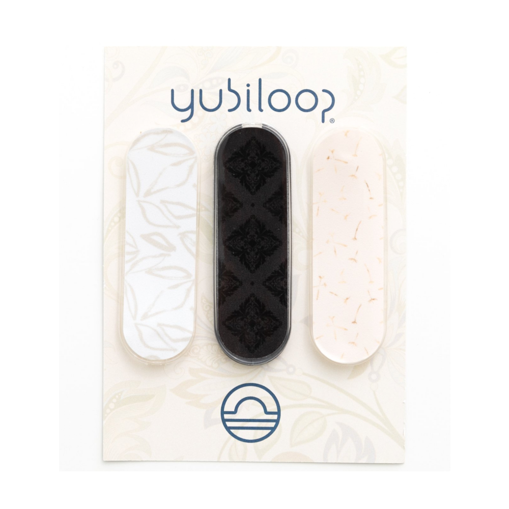 The Charlotte Interchangeable 3 Pack (1 Base + 3 Loops) | Phone Grip and Kickstand