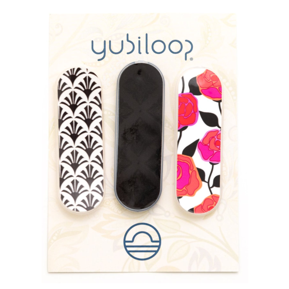 The Valentina Interchangeable 3 Pack (1 Base + 3 Loops) | Phone Grip and Kickstand